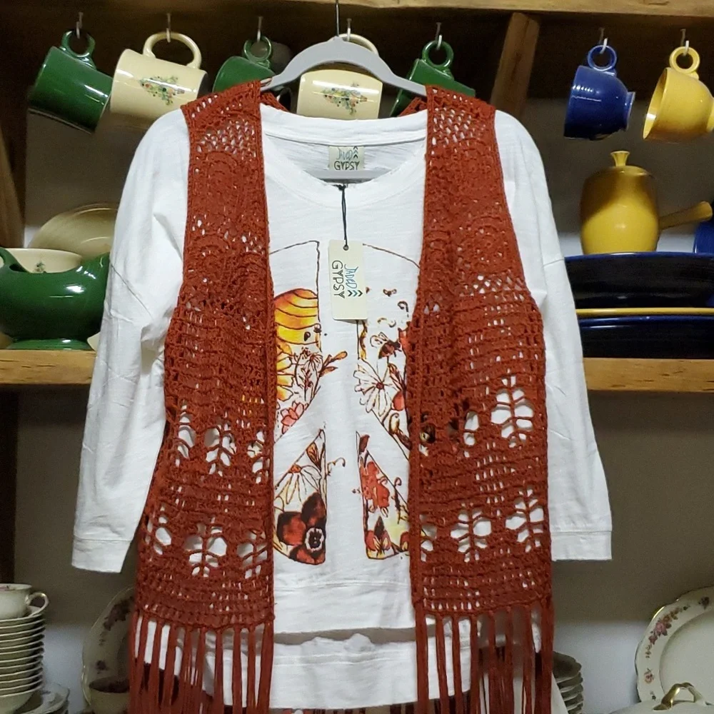 💥SOLD M💥JADED GYPSY TUNIC"NWTO" - Picture 4 of 12